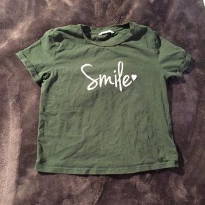 Smile Green Tee